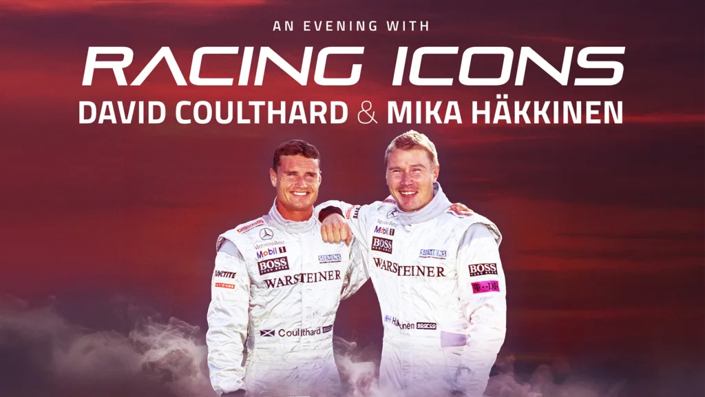 An Evening with Racing Icons David Coulthard & Mika Häkkinen 