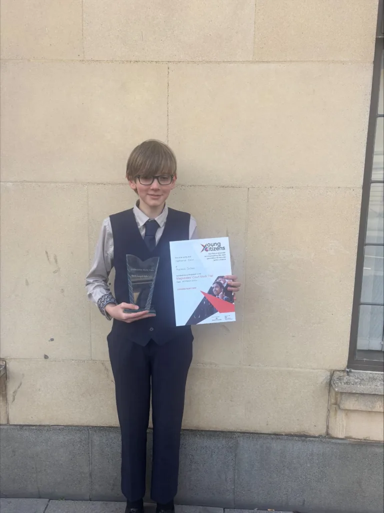 Aureus School students shine in Oxford Crown Court mock trials