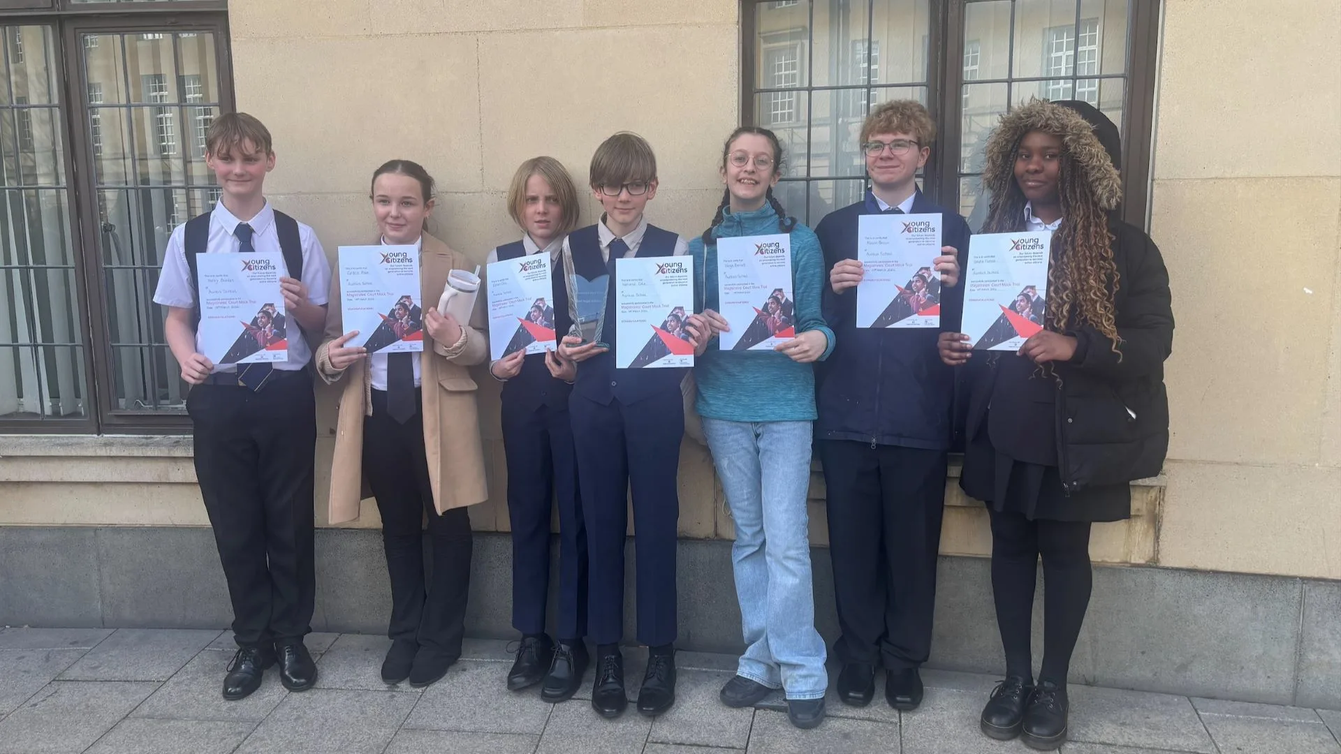 Aureus School students shine in Oxford Crown Court mock trials