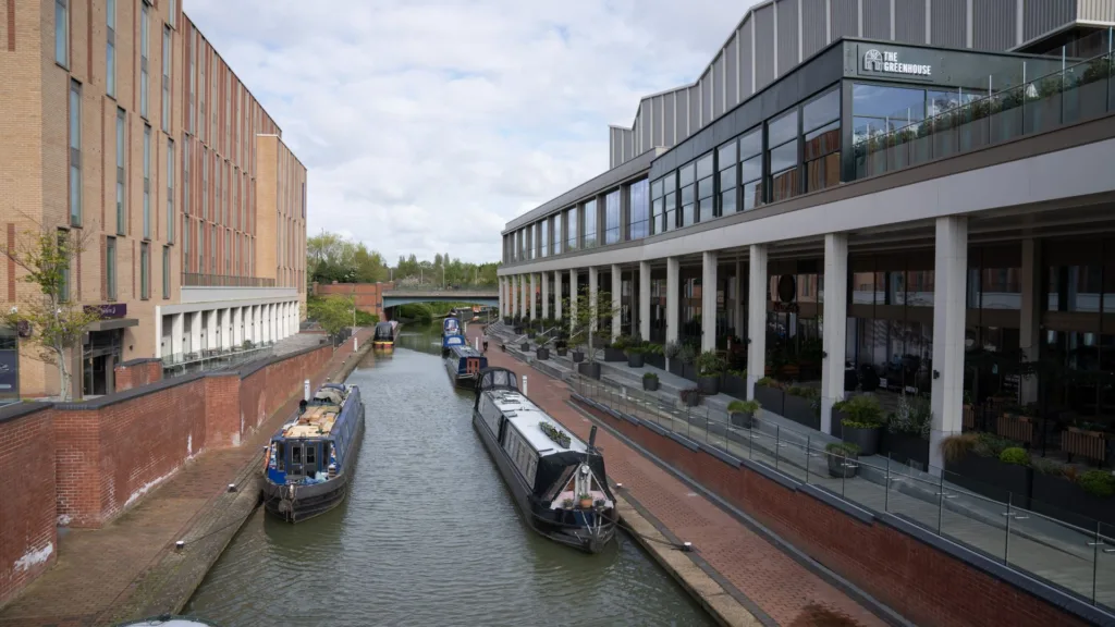 Canal running through Banbury