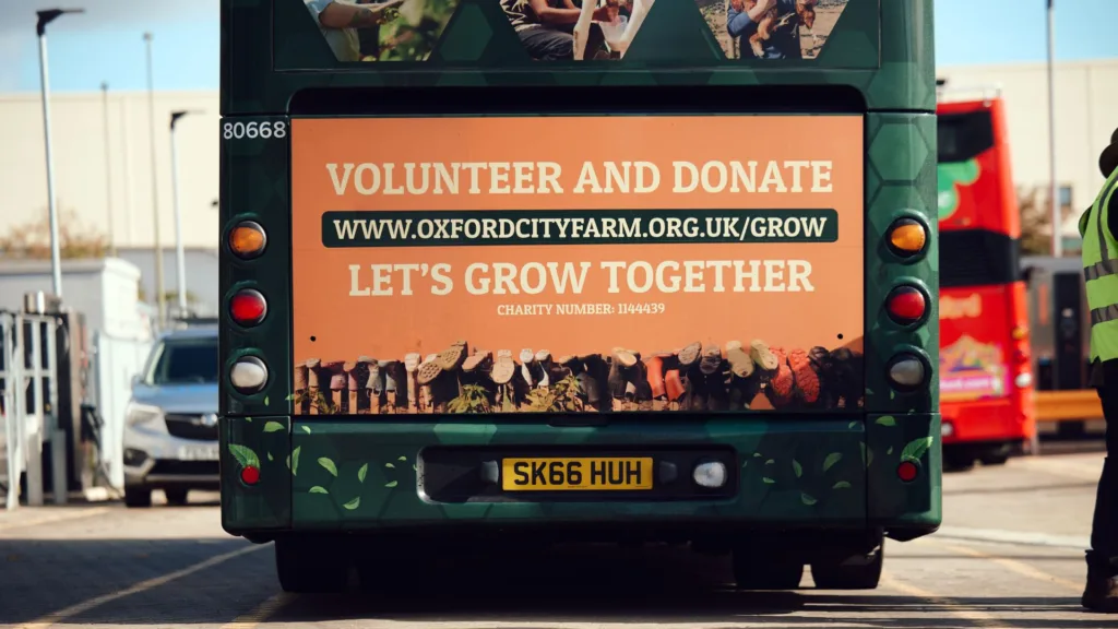 Brand the Bus - Oxford City Farm