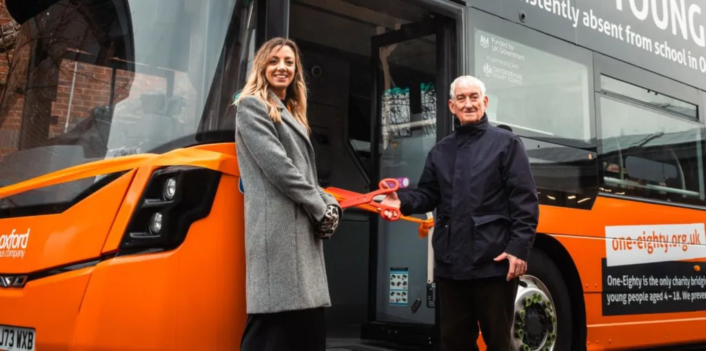 Mental health charity One-Eighty wins Brand the Bus 2025 competition