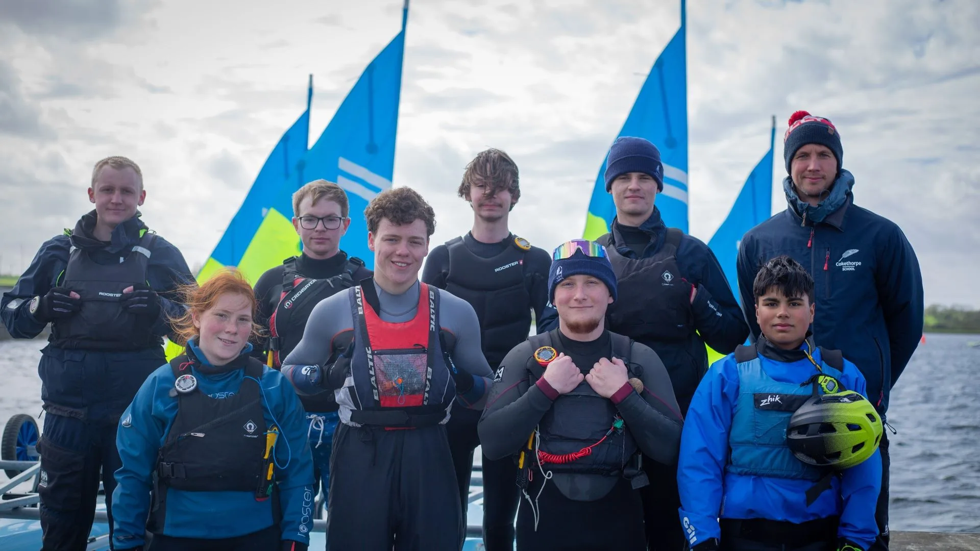Cokethorpe alumni reunite for sailing event at Farmoor Reservoir
