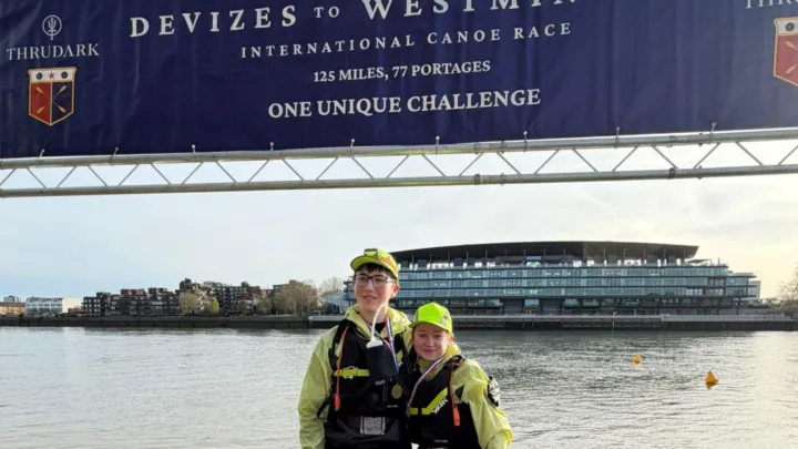 Cokethorpe pupils complete 125-mile international canoe race during Easter weekend