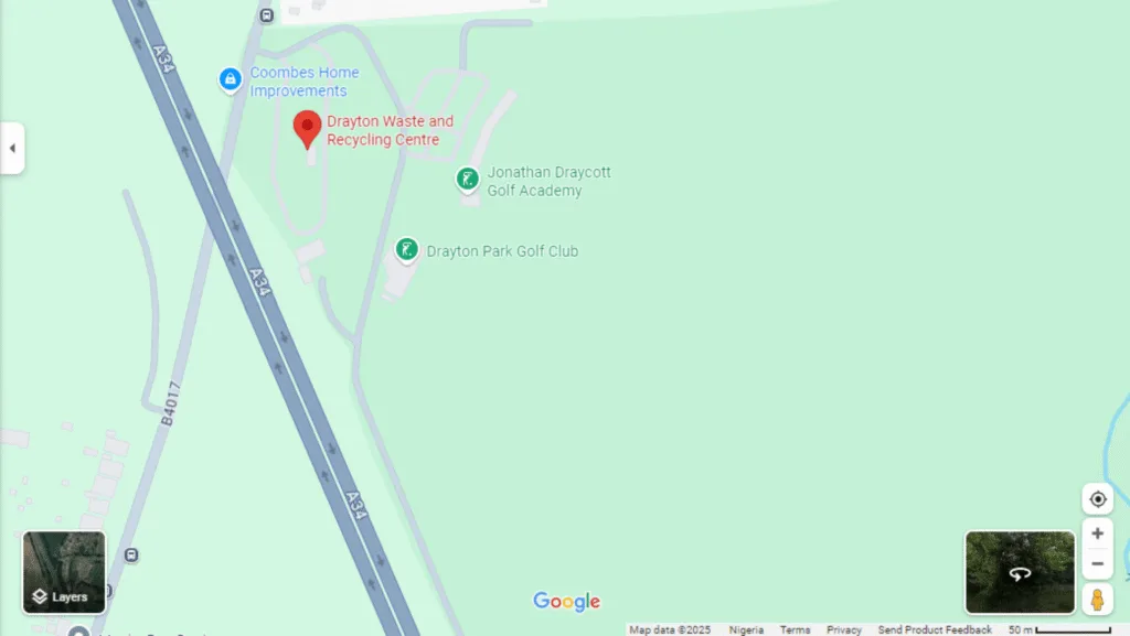 Drayton Household Waste Recycling Centre