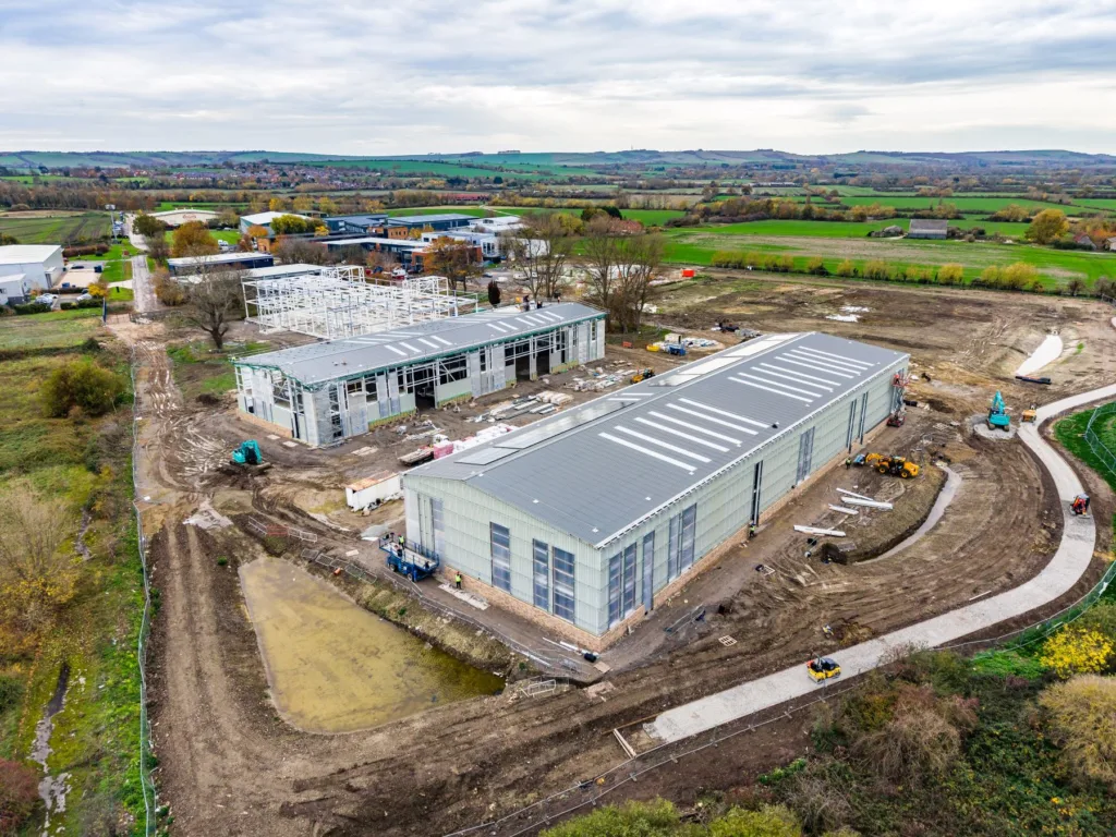 Grove Business Park reaches major milestone as Phase One construction progresses