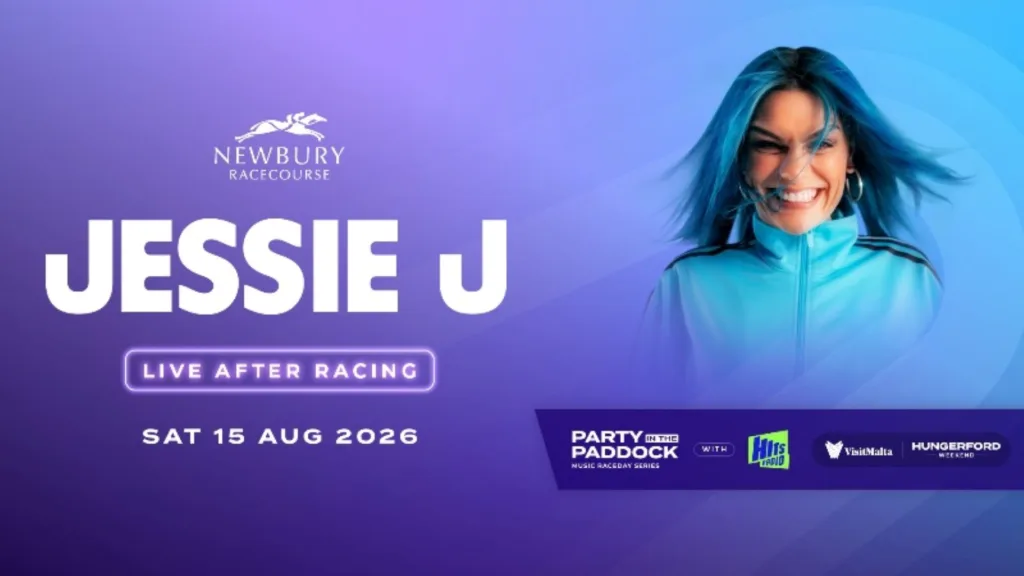 Jessie J revealed as fourth and final Party in the Paddock headliner