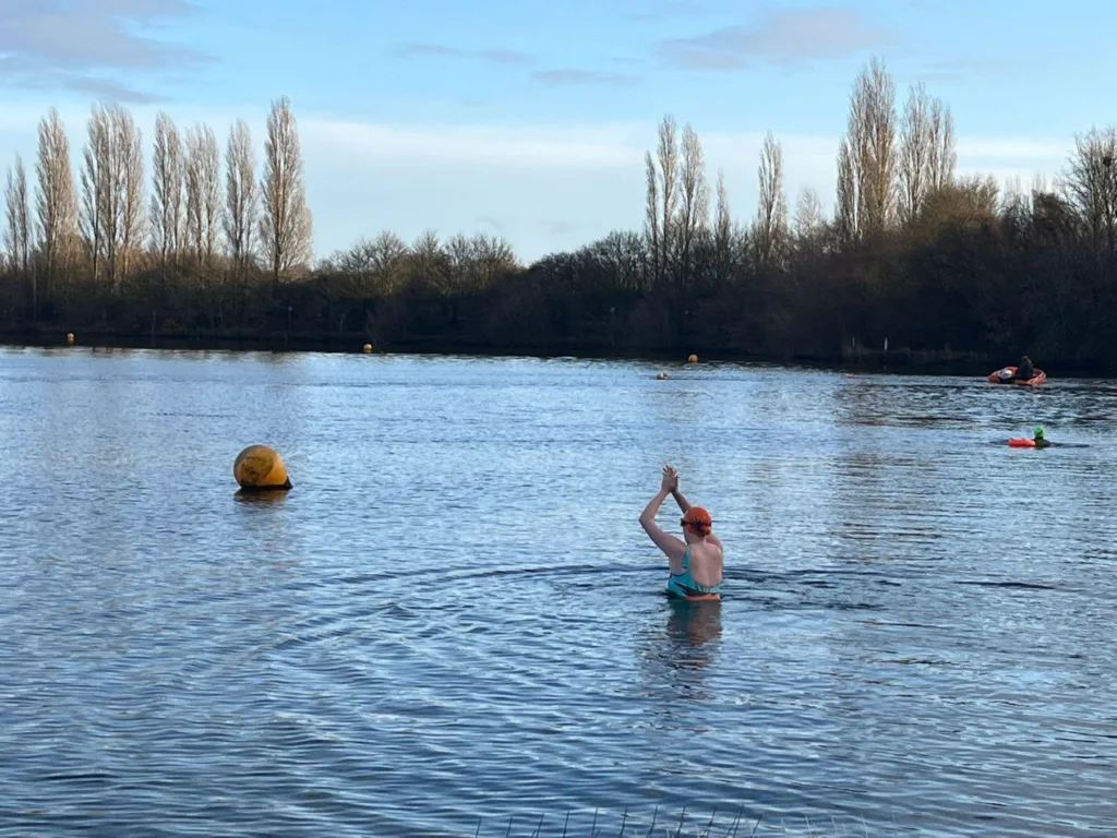 Ferry Leisure Centre swim coordinator completes Ice Mile challenge