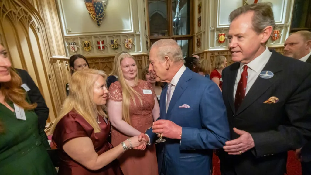 King Charles and Queen Camilla meet Oxfordshire charity supporting young carers