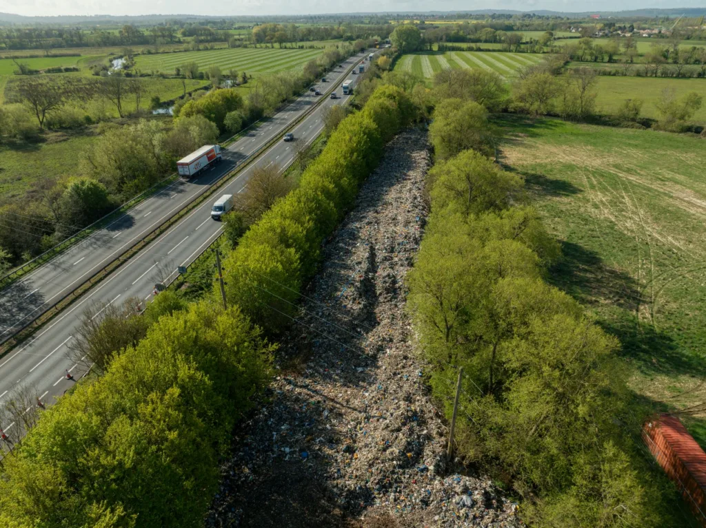 Major clean-up begins at illegal waste site in Kidlington