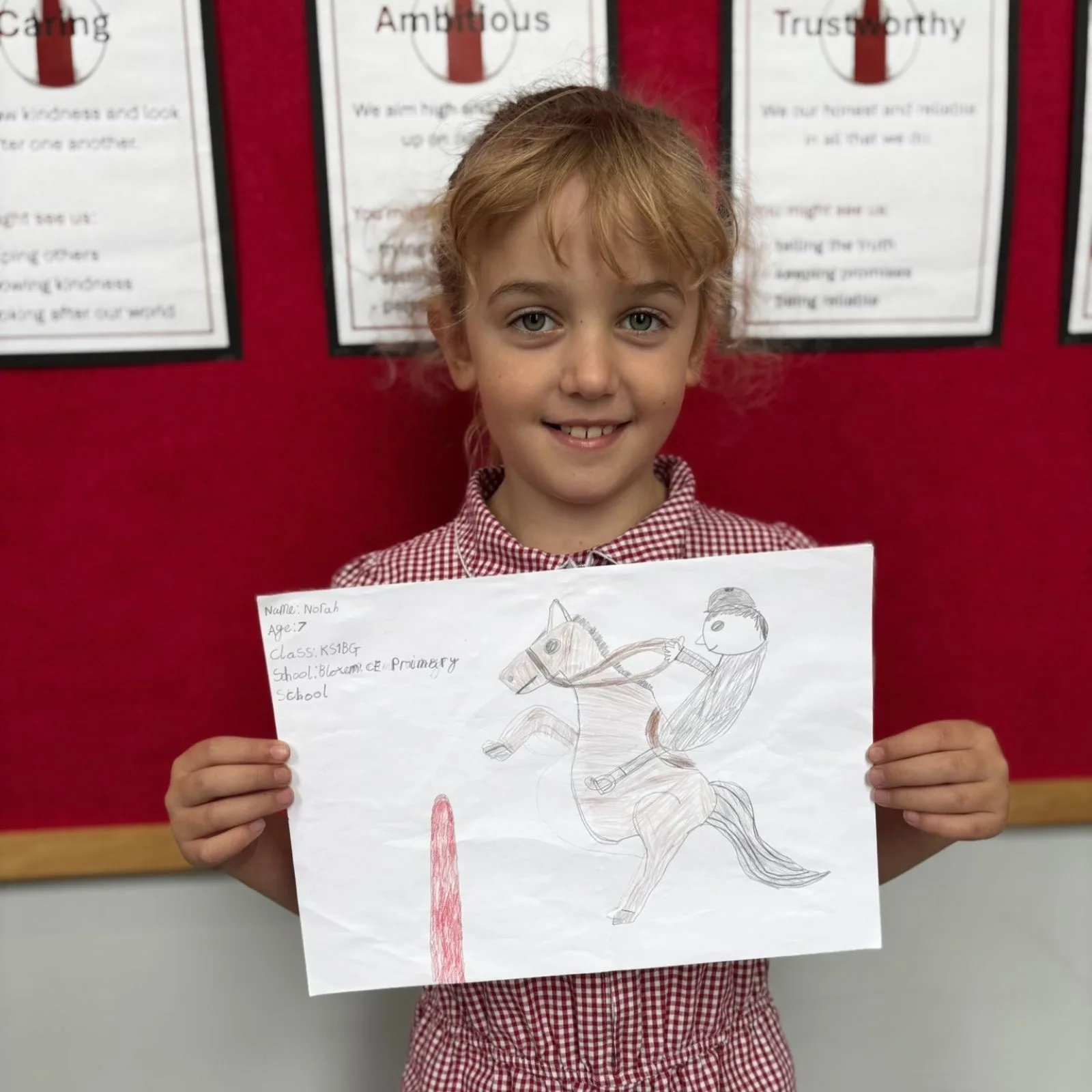 Norah BPIHT Drawing Competition Winner