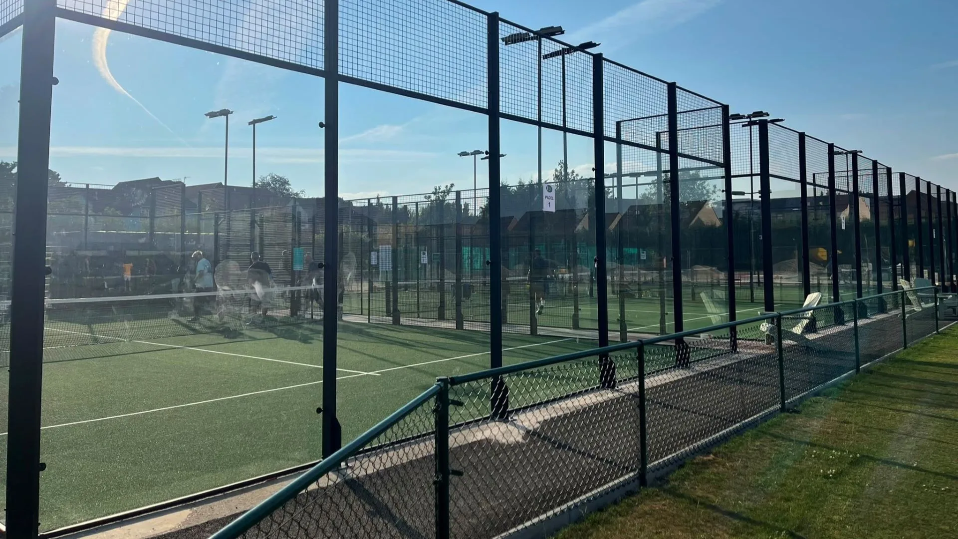 North Oxford Lawn Tennis Club expands padel offering with three new floodlit courts