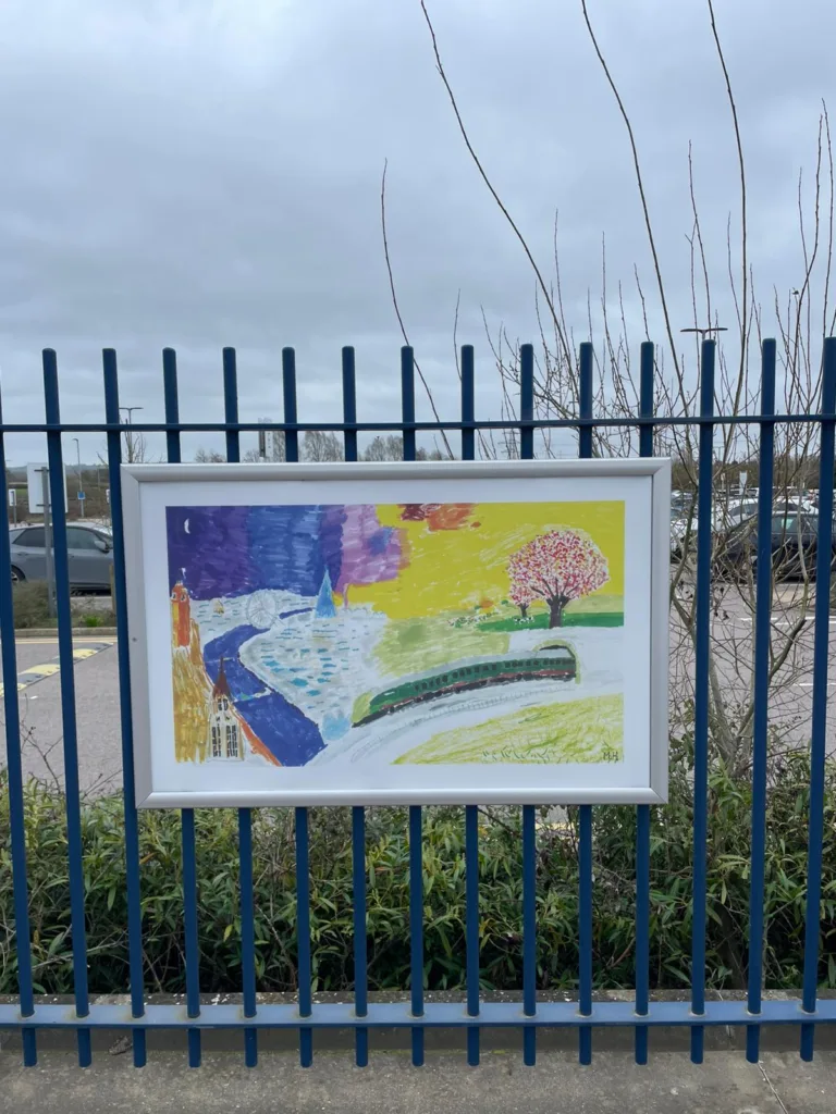 Oxford Parkway launches permanent exhibition by disabled and neurodiverse artists