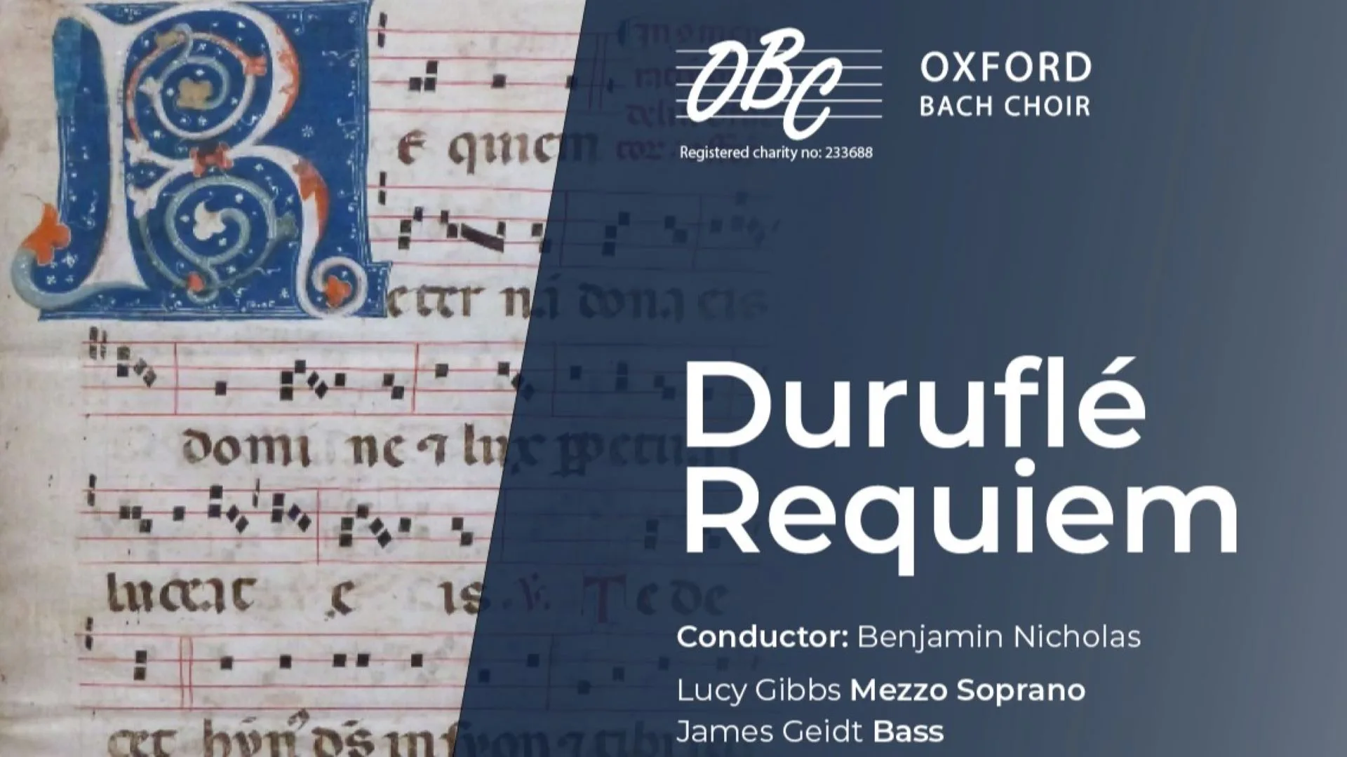 Oxford Bach Choir - Duruflé: Requiem