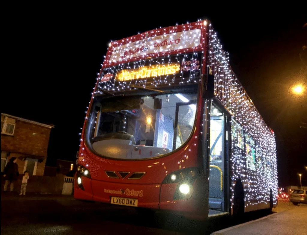 Voting begins to select neighbourhoods for Oxford’s Christmas Light bus