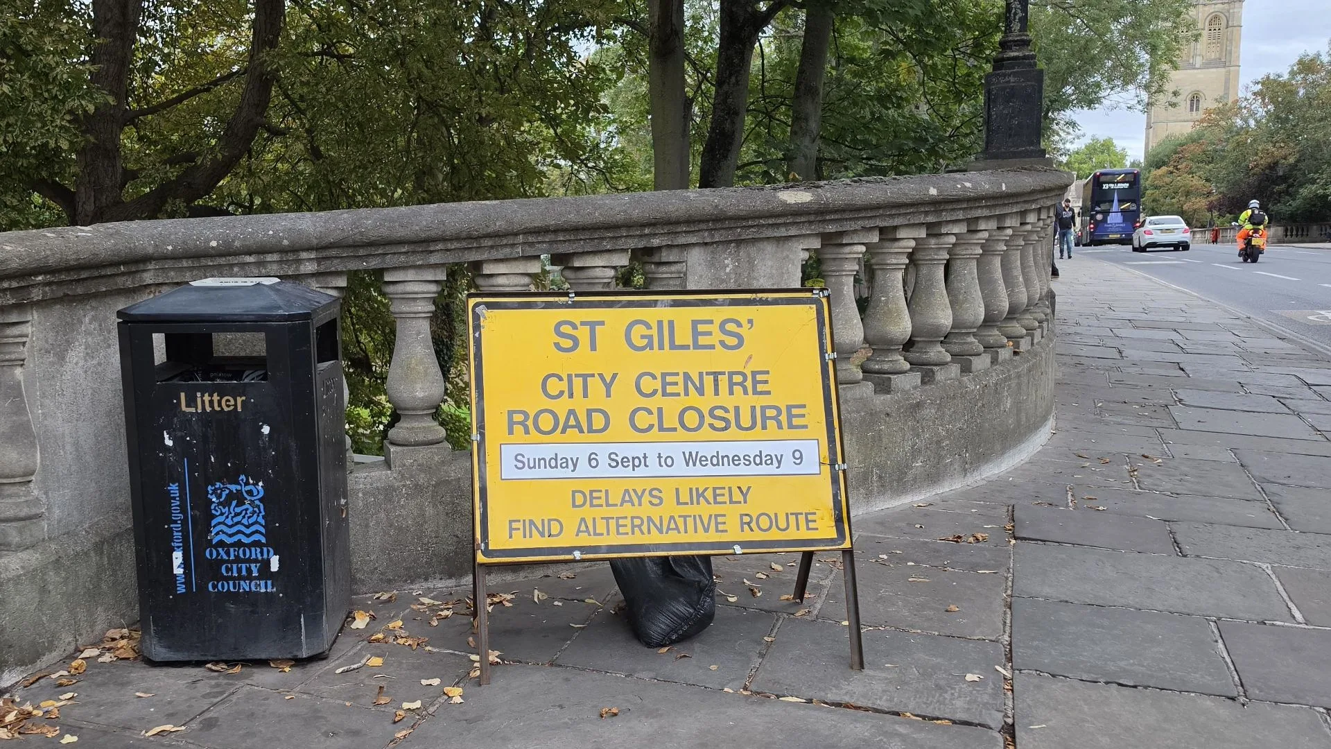 St Giles’ Fair Road Closures