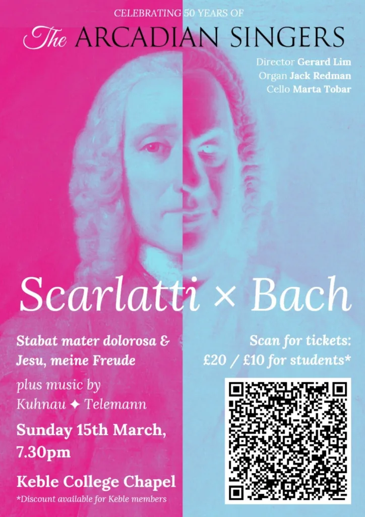 The Arcadian Singers at 50 - Scarlatti x Bach