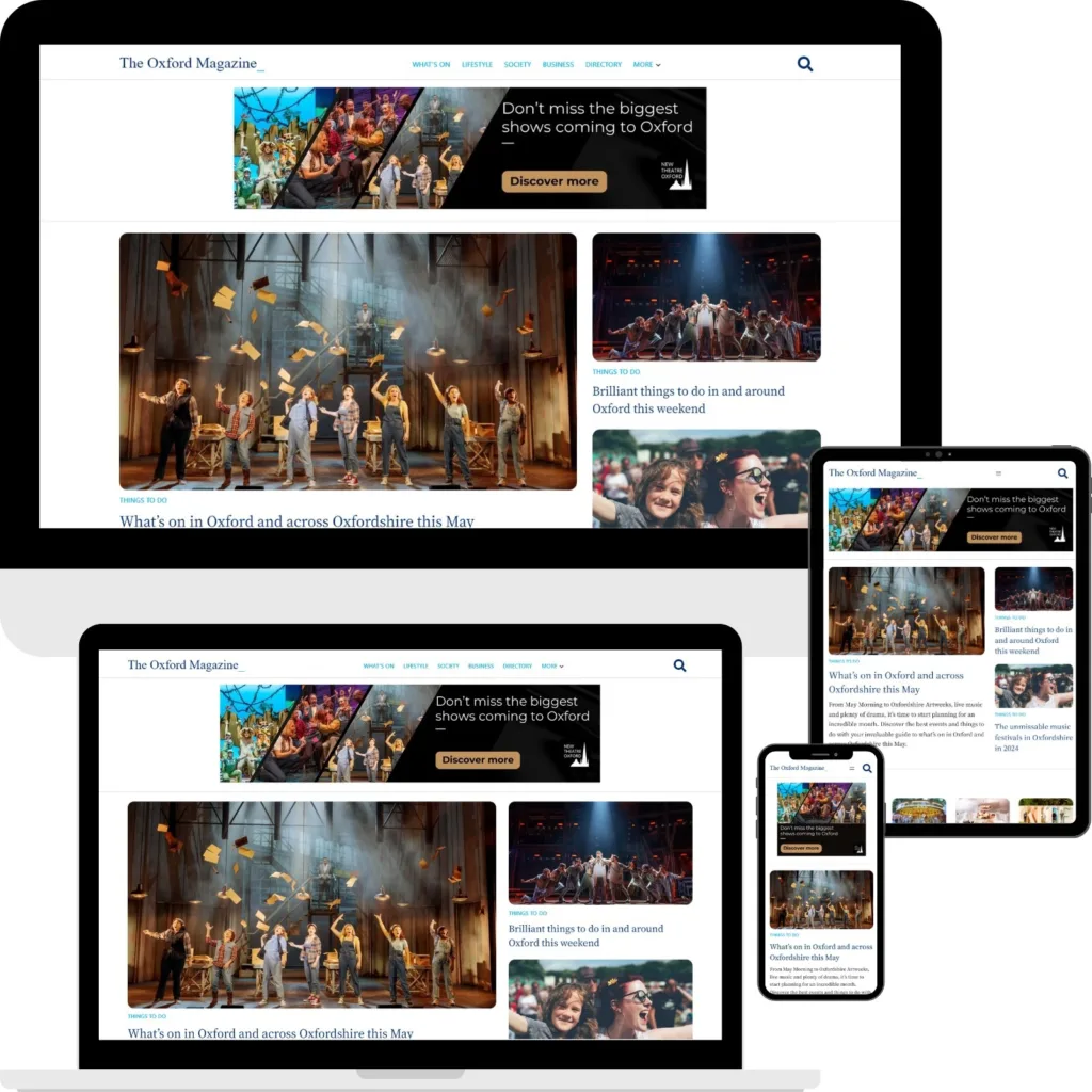 Banner Advertising - The Oxford Magazine