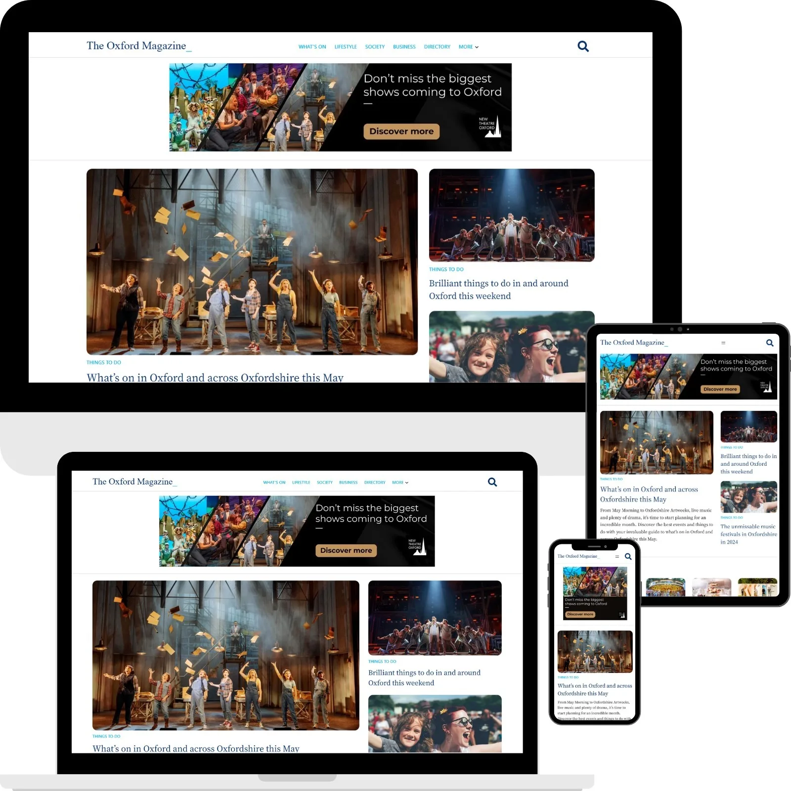 Banner Advertising - The Oxford Magazine