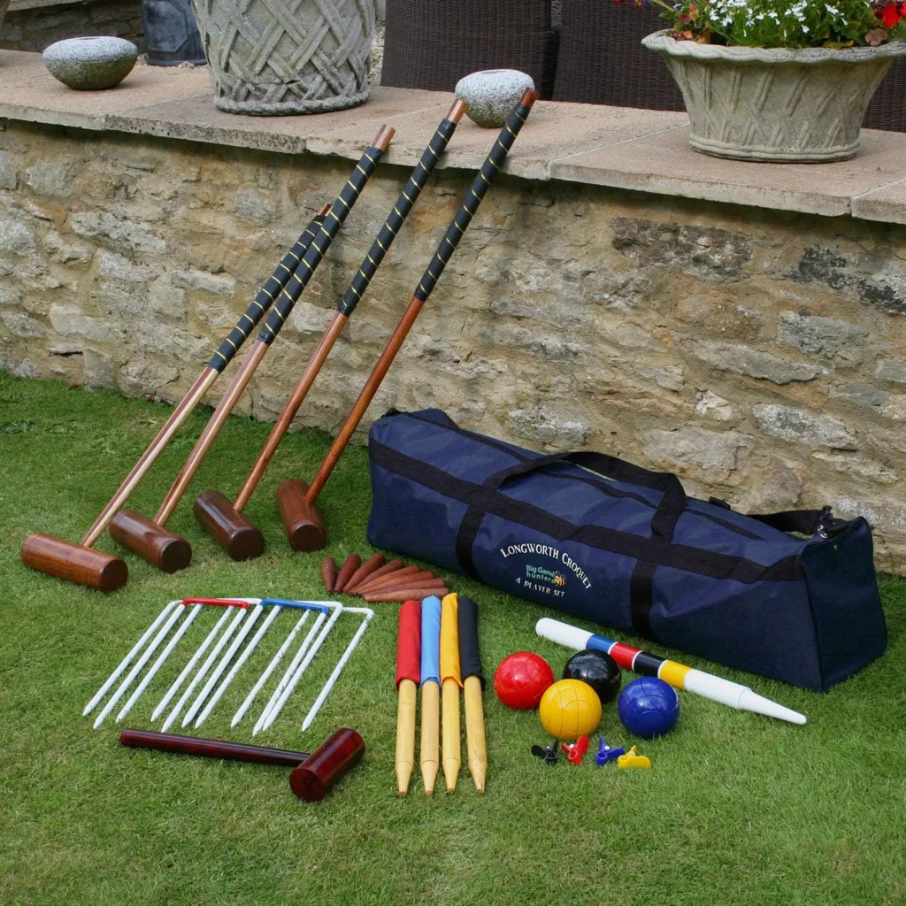 Big Game Hunters Longworth Croquet Set