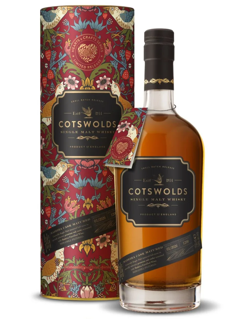 Seventh release in the annual Hearts & Crafts collection, with just 1,200 bottles available worldwide