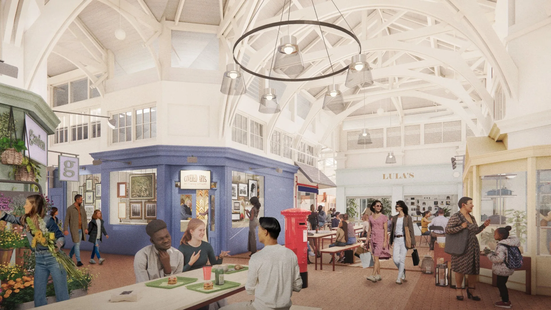 Proposed centre of the Market