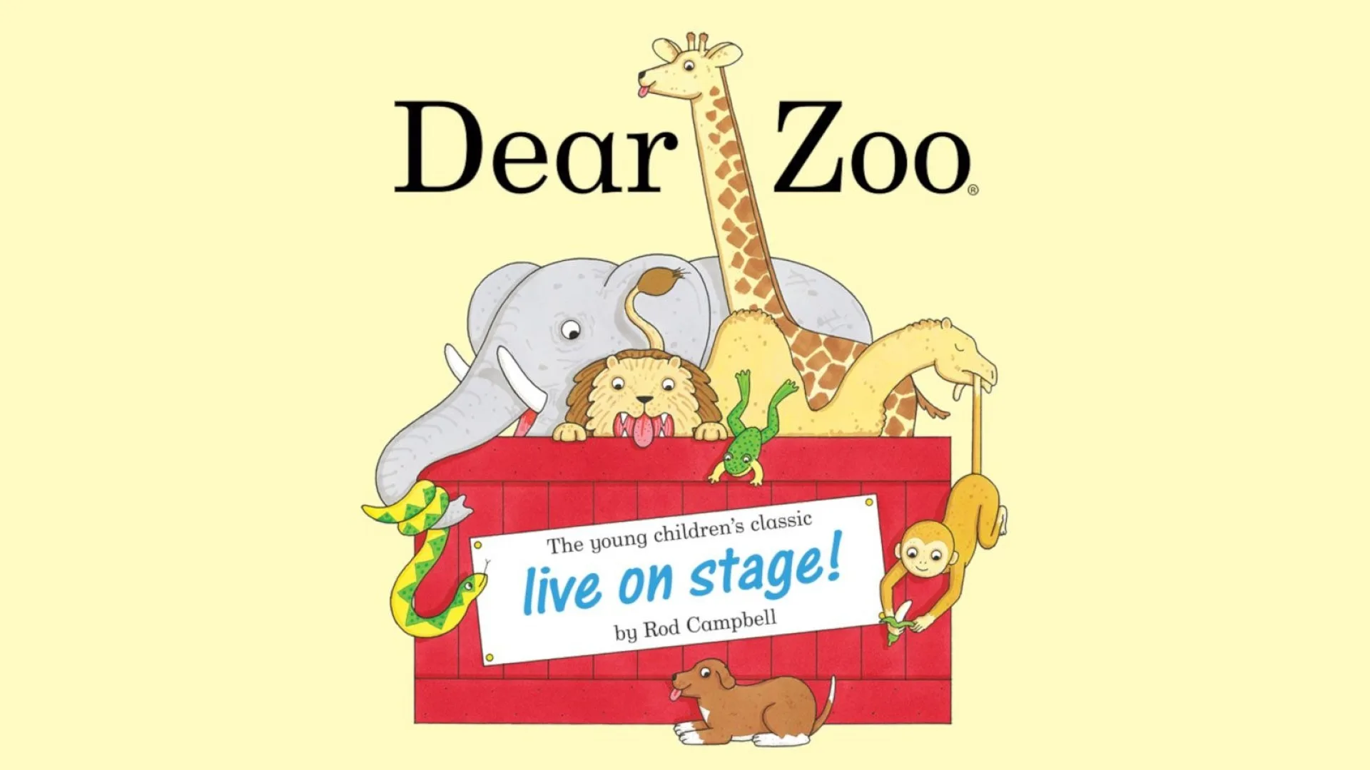 Dear Zoo Live On Stage!