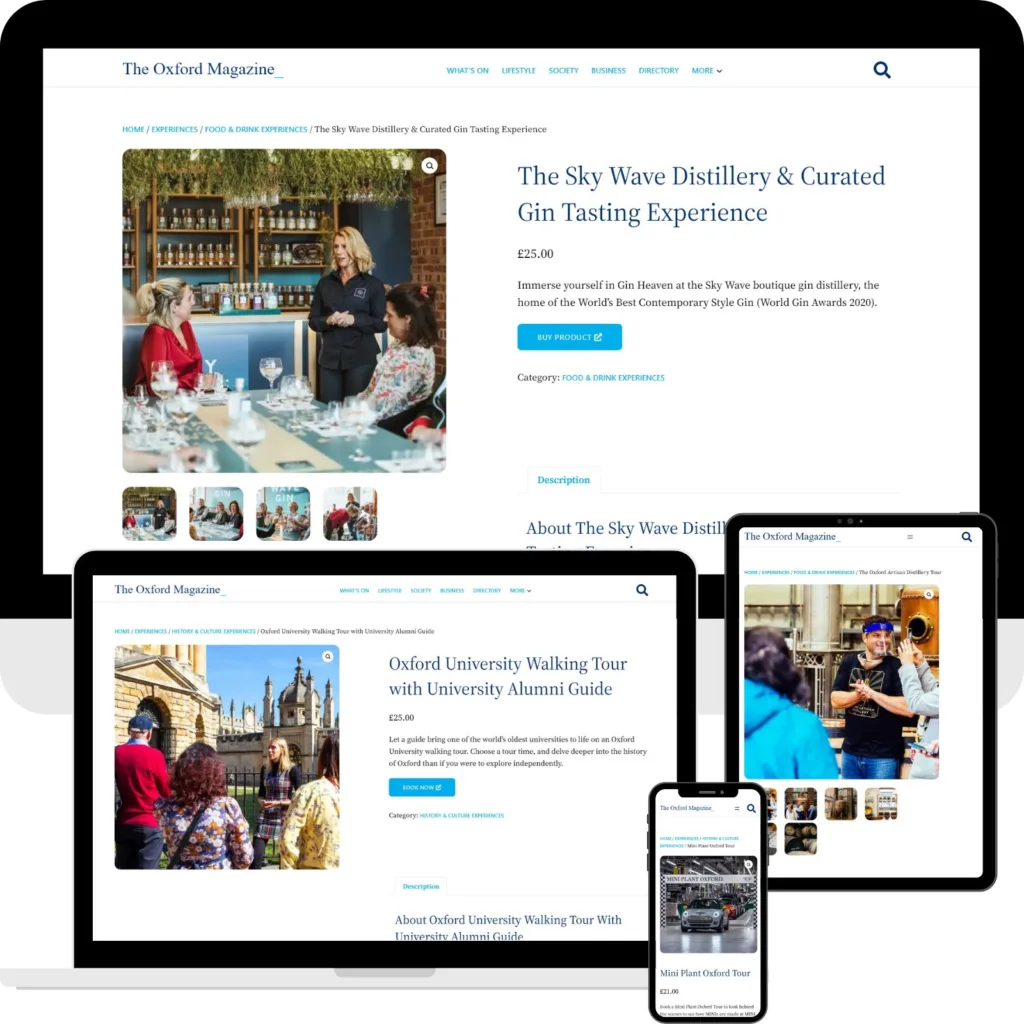 Experience Hosting - The Oxford Magazine