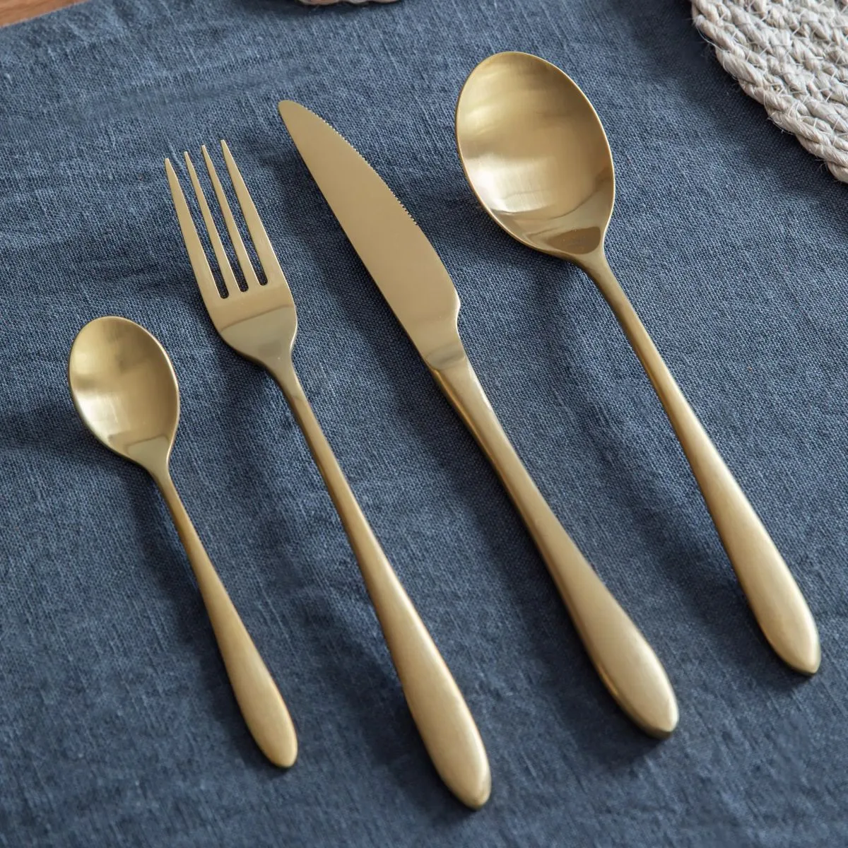 Birley Cutlery Set, Brass Finish
Garden Trading