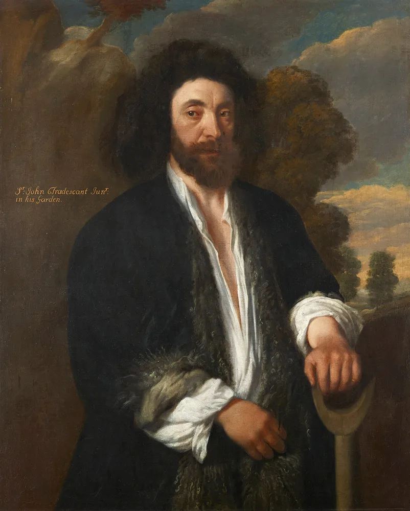 John Tradescant the Younger as a Gardener, attributed to Thomas de Critz, 1648–1653, oil on canvas © Ashmolean Museum