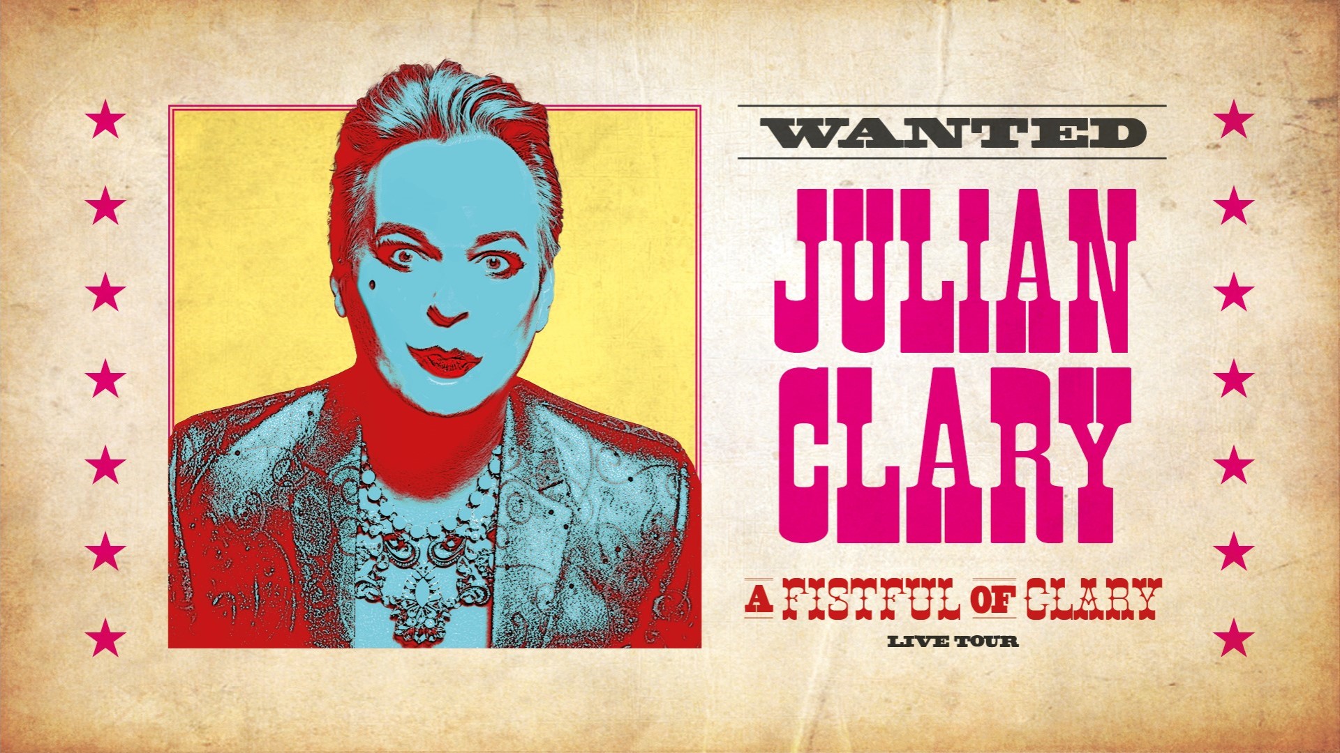 Julian Clary - A Fistful of Clary at New Theatre Oxford