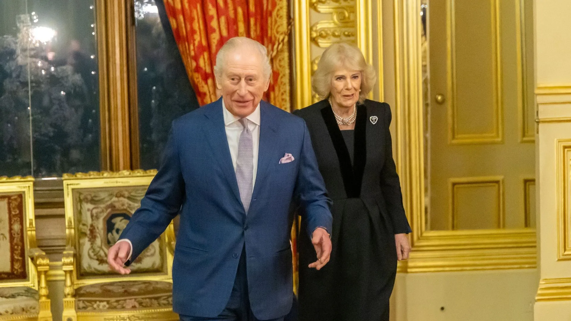 King Charles and Queen Camilla hear about Oxfordshire young carers at Windsor Castle