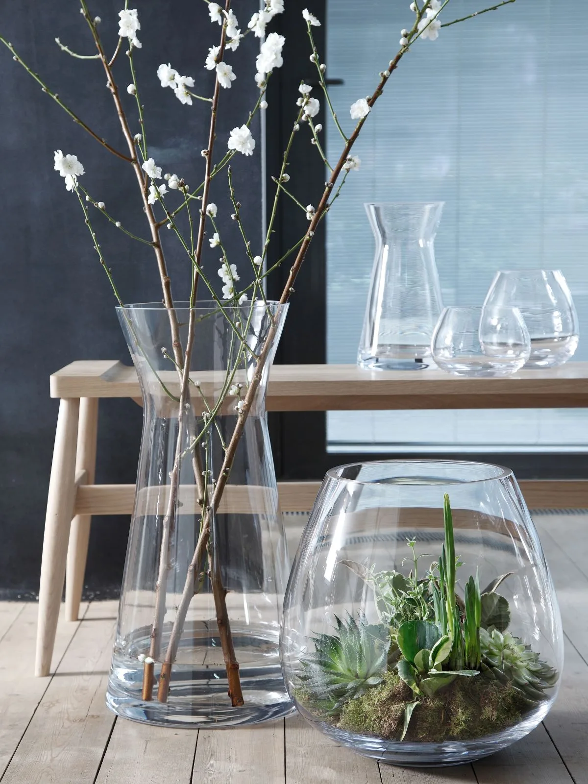 LSA Flower Collection glass vases
LSA International
