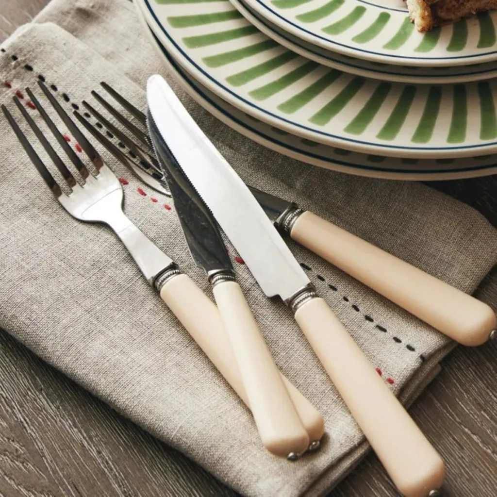 Ivory Cutlery Set
OKA