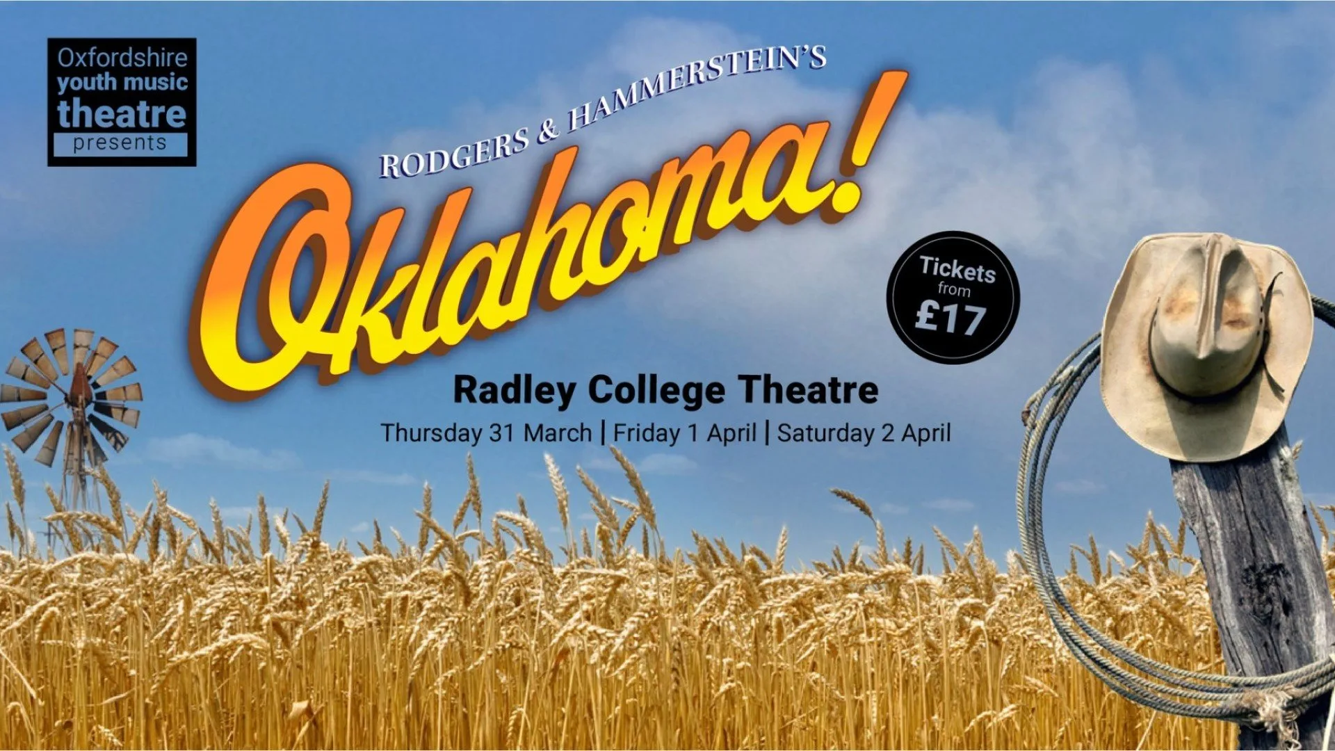 Oxfordshire Youth Music Theatre presents…Oklahoma!