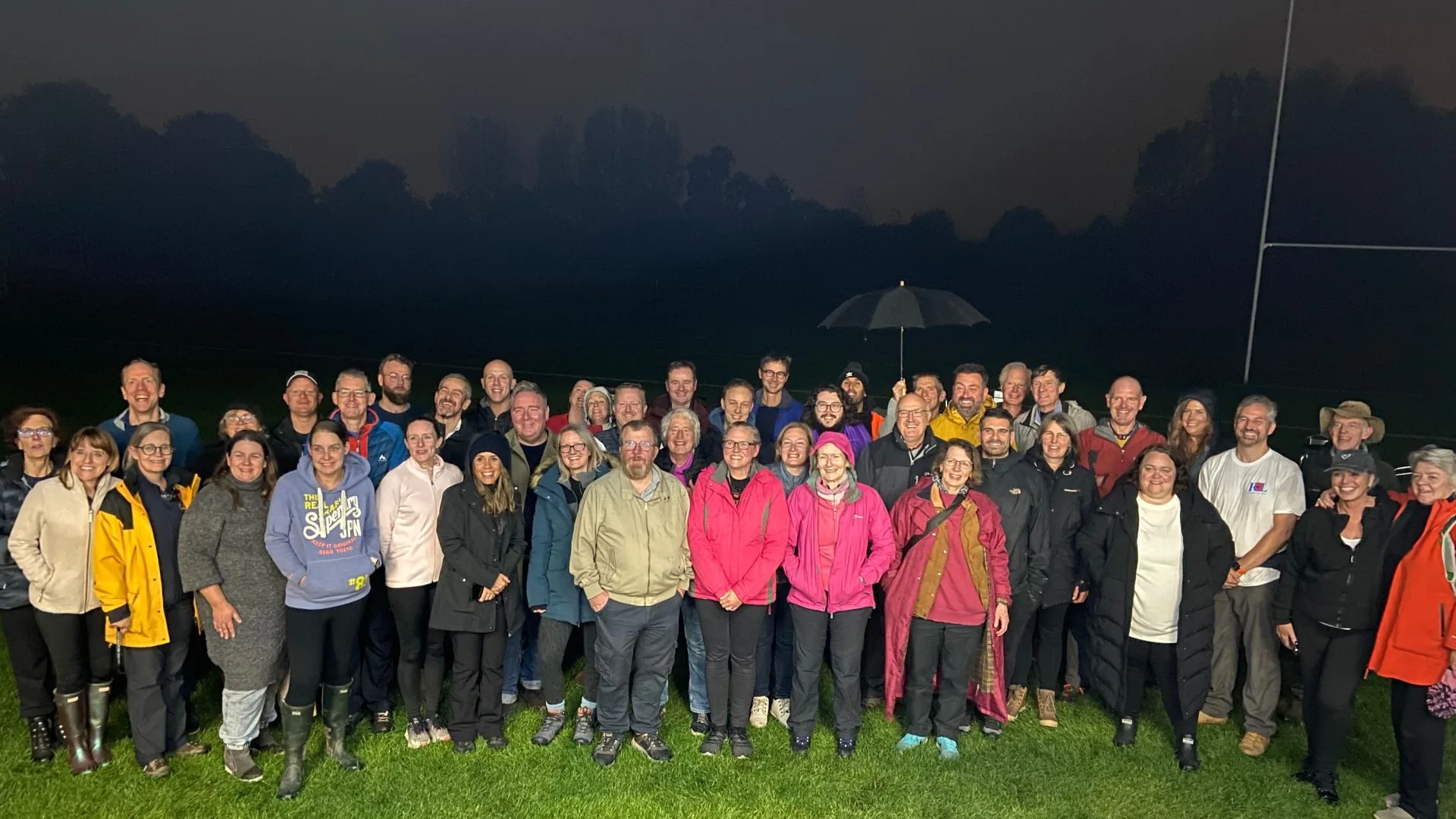 Business leaders prepare for a night outdoors to unite against homelessness