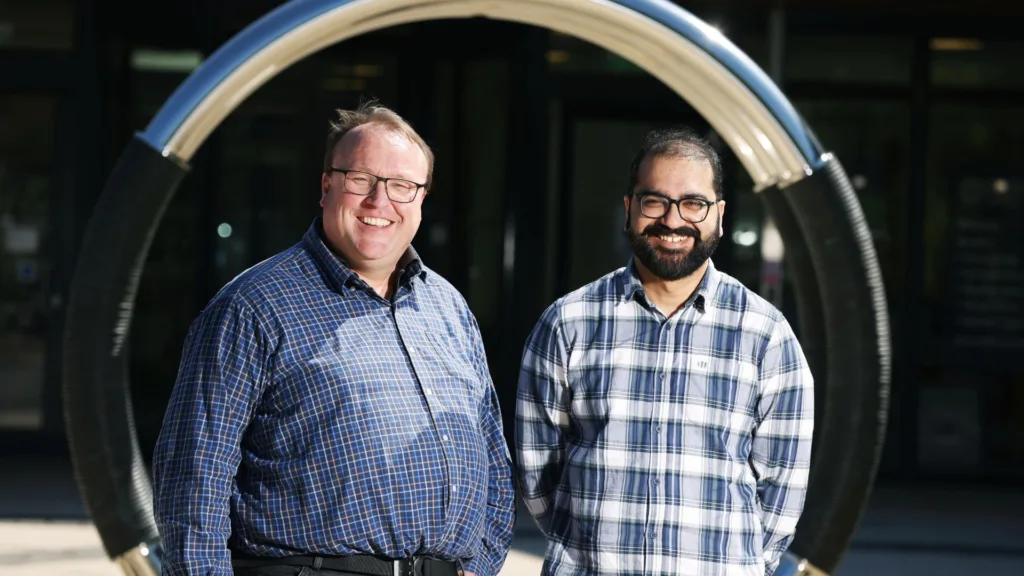 Pure Capture team, outside the Wood Centre for Innovation in Headington. Image credit: Ed Nix