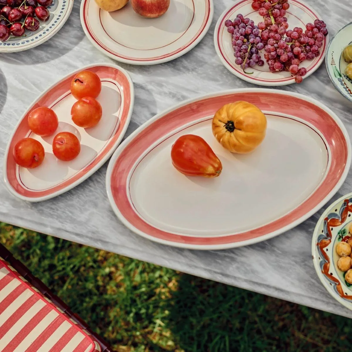 Blush Hand-Painted Oval Platters
Rowen & Wren