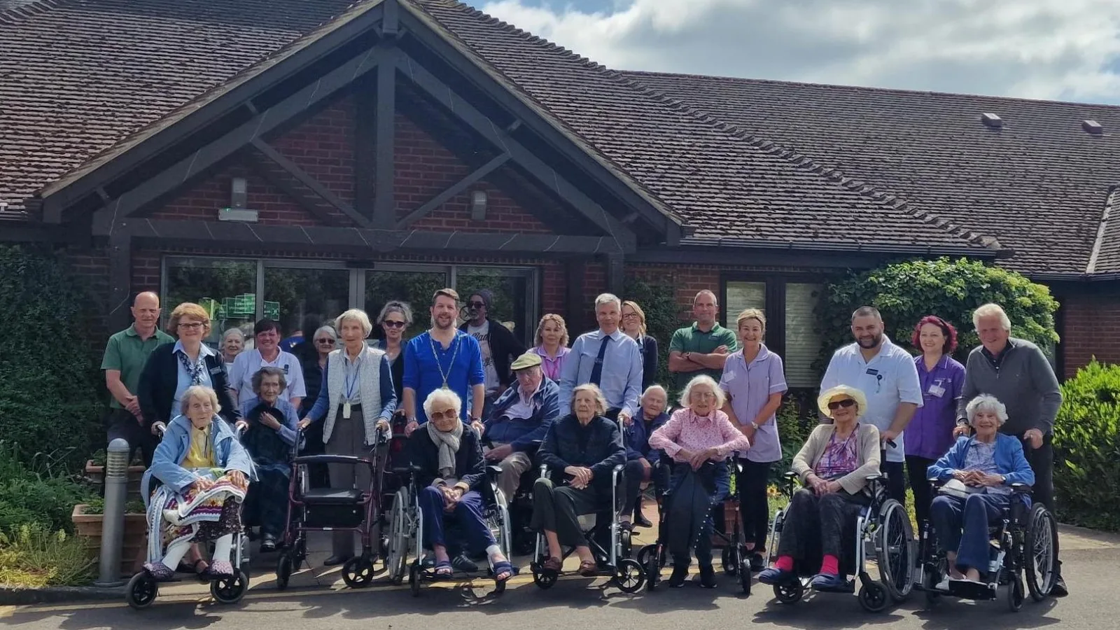 Local care home celebrates 75 years with a sponsored walk