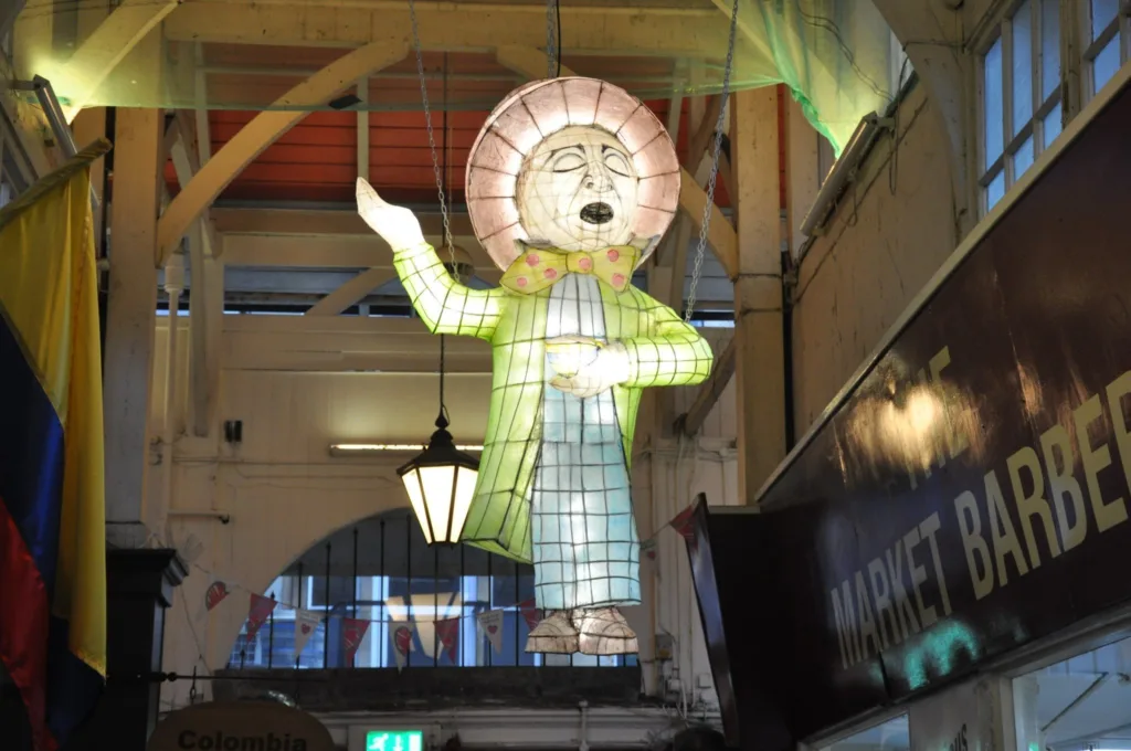A festive shopping day out at Oxford's Covered Market