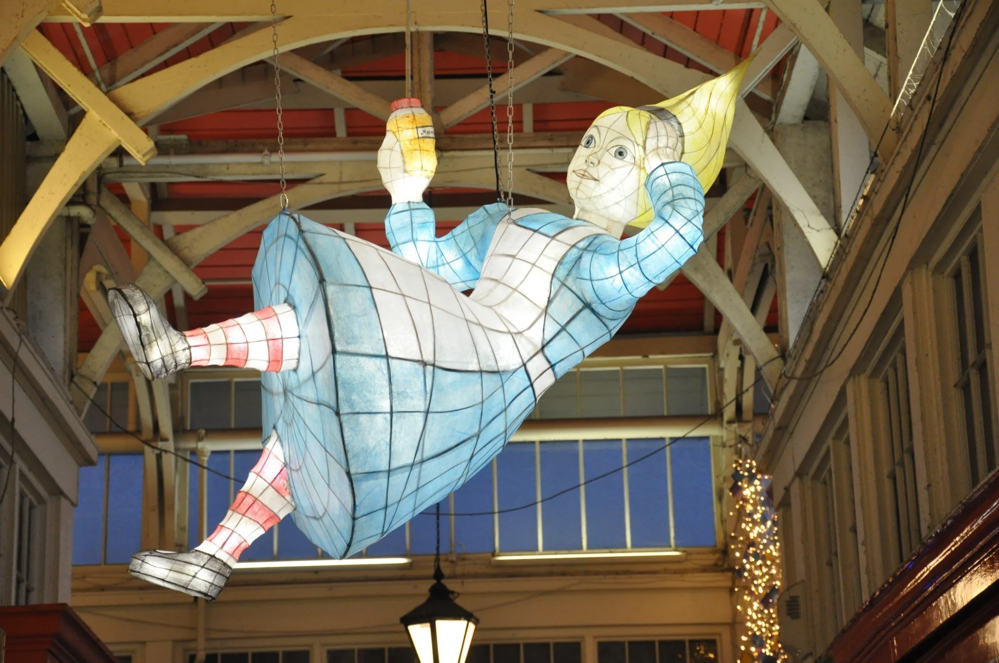 A festive shopping day out at Oxford's Covered Market