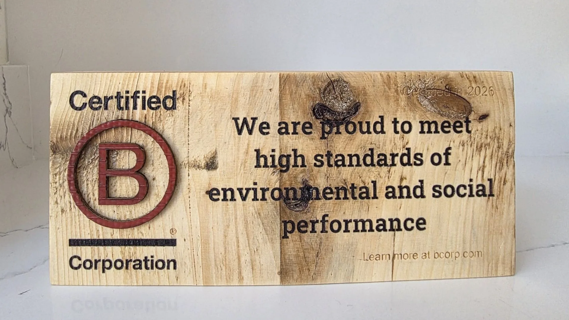Plaque award given to That Event Company