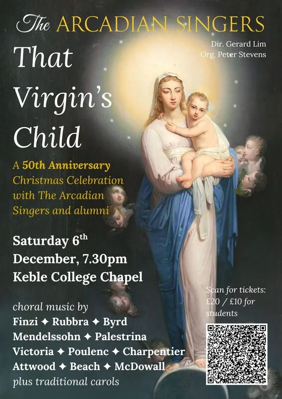 The Virgin's Child - The Arcadian Singers 50th Anniversary Concert