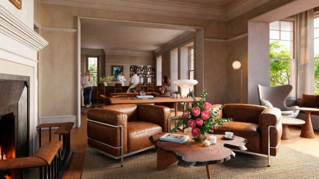 CGI of The Chapel and Lodge Restaurant
