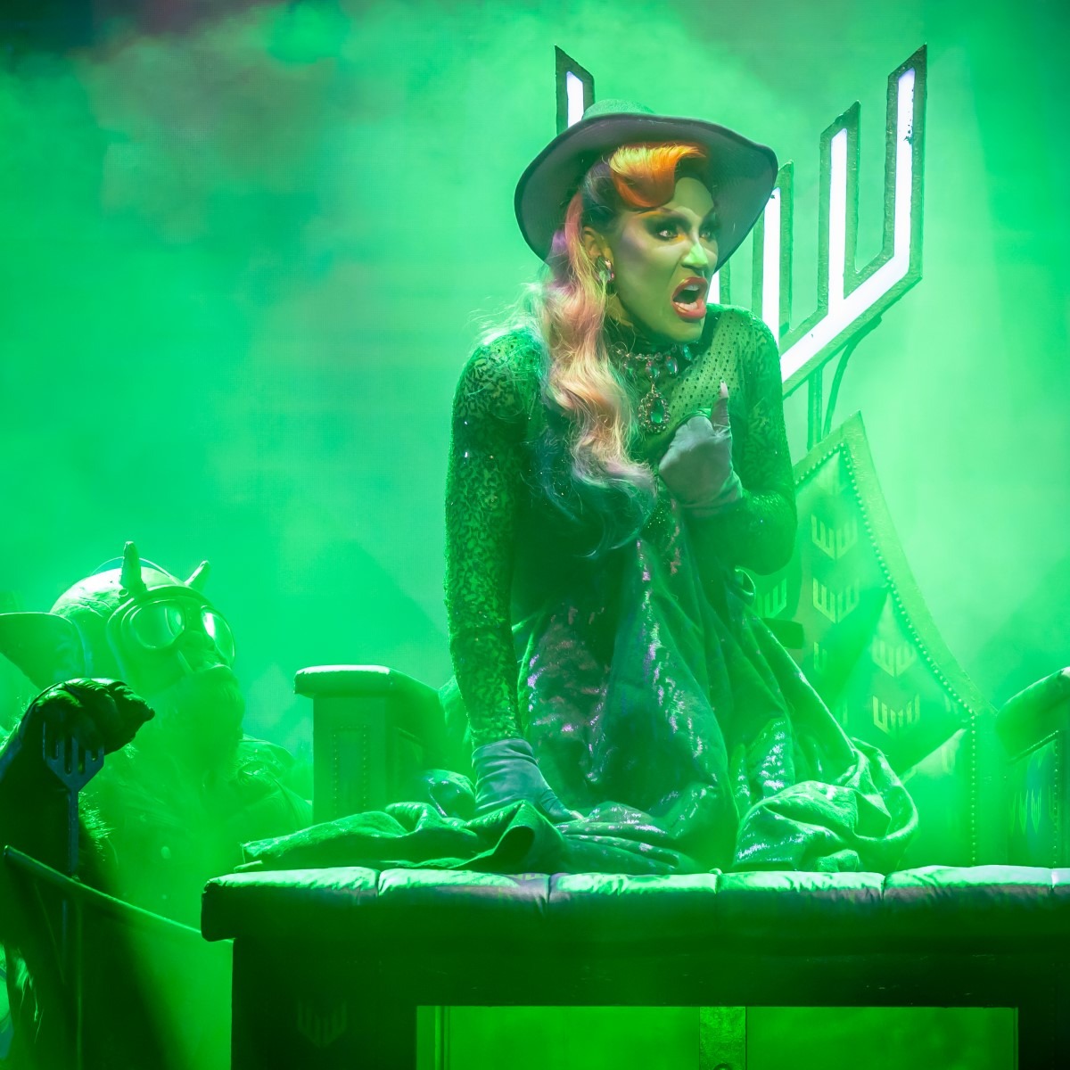 The Vivienne as the Wicked Witch of the West in The Wizard of Oz