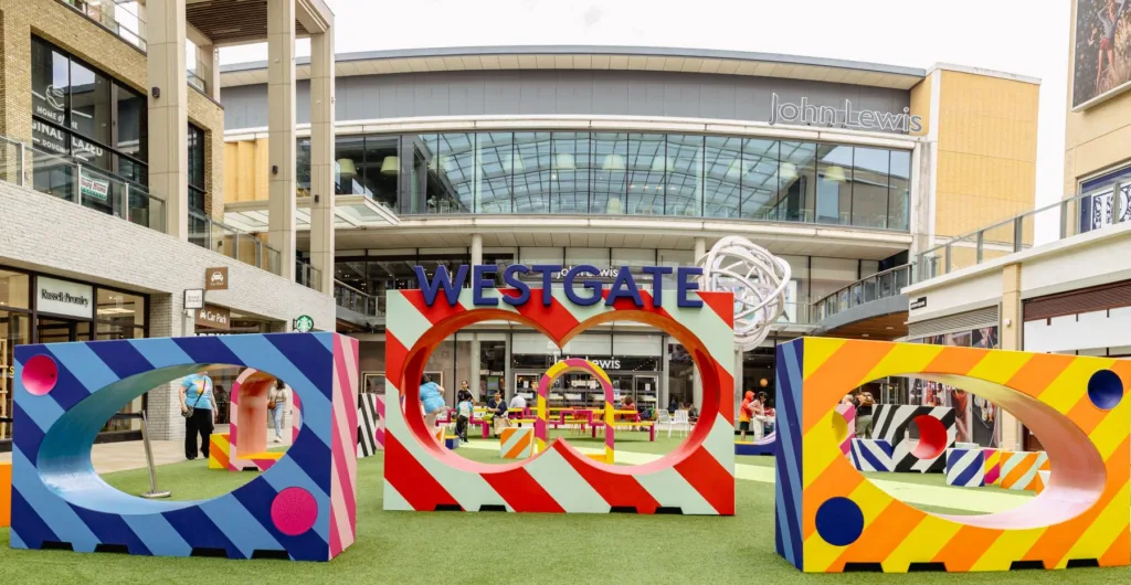 ART and PLAY’ 3D installation at Westgate Oxford - 02