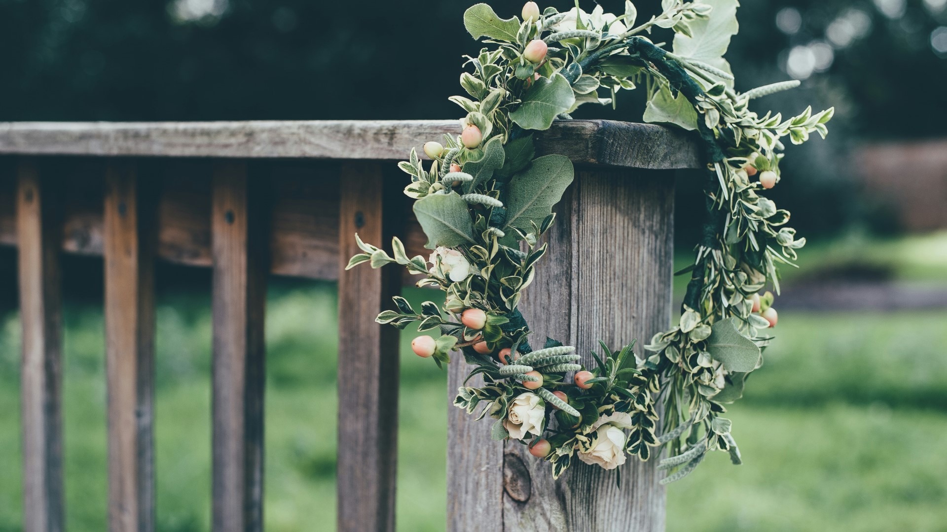 Easter wreath-making workshop at Greys Court