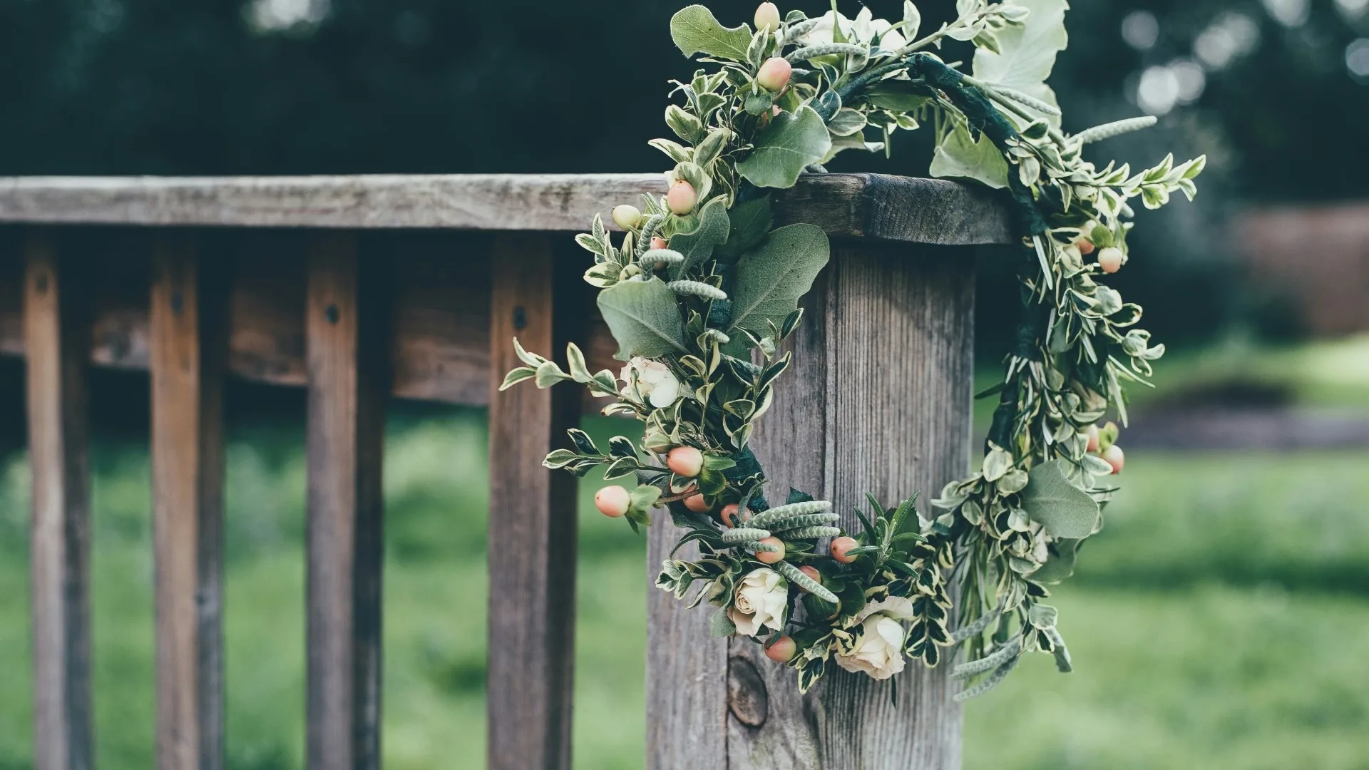 Easter wreath-making workshop at Greys Court